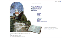 Desktop Screenshot of cripplecreekchurch.com